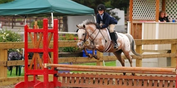 A Phoenix Farm rider participates in a recent event