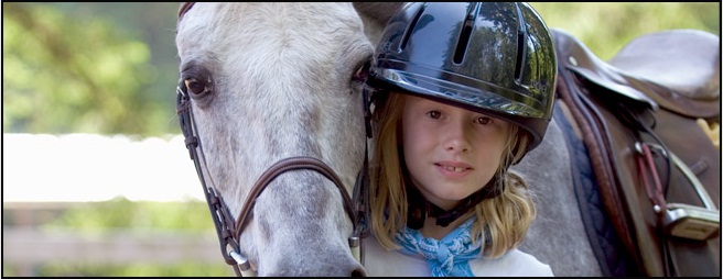 A young rider at Phoenix Farm